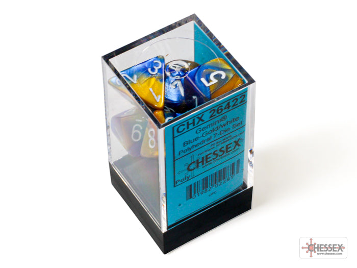Chessex Gemini Polyhedral 7-Dice Sets (264AA)