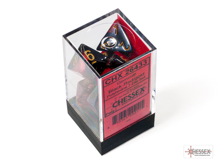 Chessex Gemini Polyhedral 7-Dice Sets (264AA)