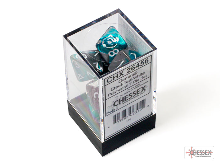 Chessex Gemini Polyhedral 7-Dice Sets (264AA)