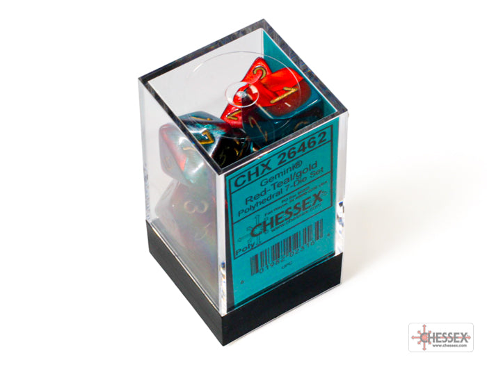 Chessex Gemini Polyhedral 7-Dice Sets (264AA)