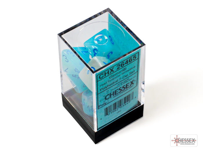 Chessex Gemini Polyhedral 7-Dice Sets (264AA)