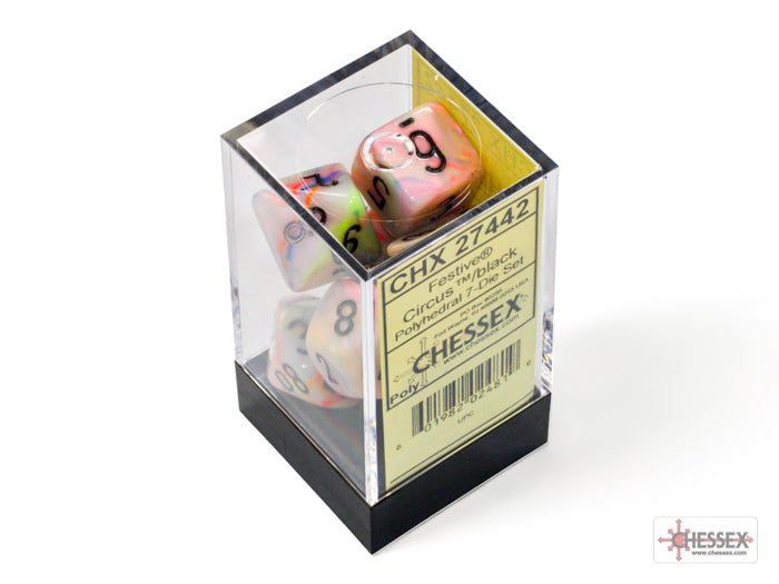Chessex Classic Polyhedral 7-Dice Set (275AA)