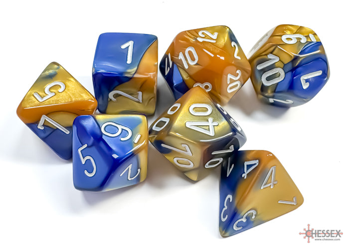 Chessex Gemini Polyhedral 7-Dice Sets (264AA)