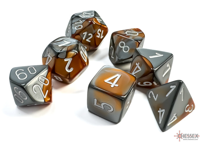 Chessex Gemini Polyhedral 7-Dice Sets (264AA)