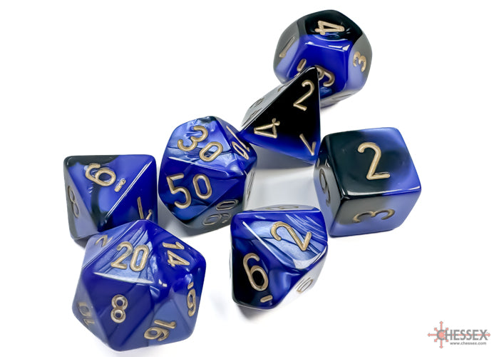 Chessex Gemini Polyhedral 7-Dice Sets (264AA)