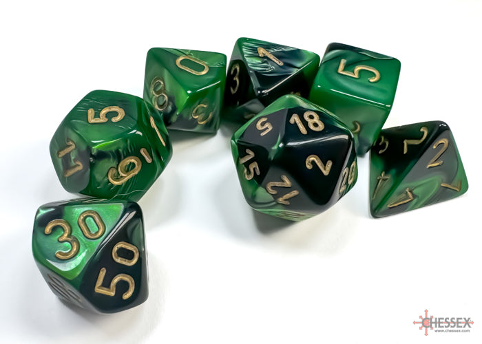 Chessex Gemini Polyhedral 7-Dice Sets (264AA)