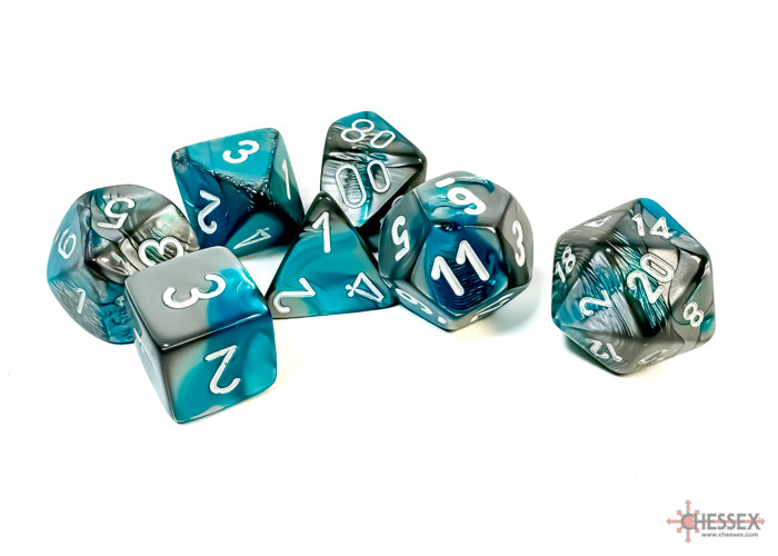 Chessex Gemini Polyhedral 7-Dice Sets (264AA)