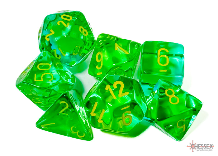 Chessex Gemini Polyhedral 7-Dice Sets (264AA)