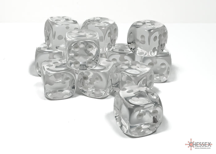 Chessex Translucent 16mm Dice Blocks (236AA)