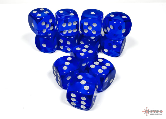 Chessex Translucent 16mm Dice Blocks (236AA)