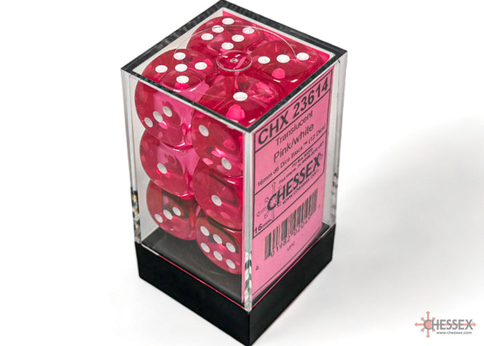 Chessex Translucent 16mm Dice Blocks (236AA)