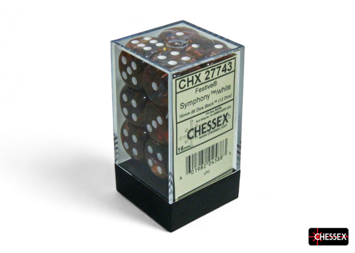 Chessex Signature 16mm D6 Dice Block (276AA)