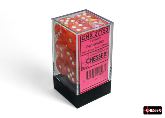 Chessex Signature 16mm D6 Dice Block (276AA)