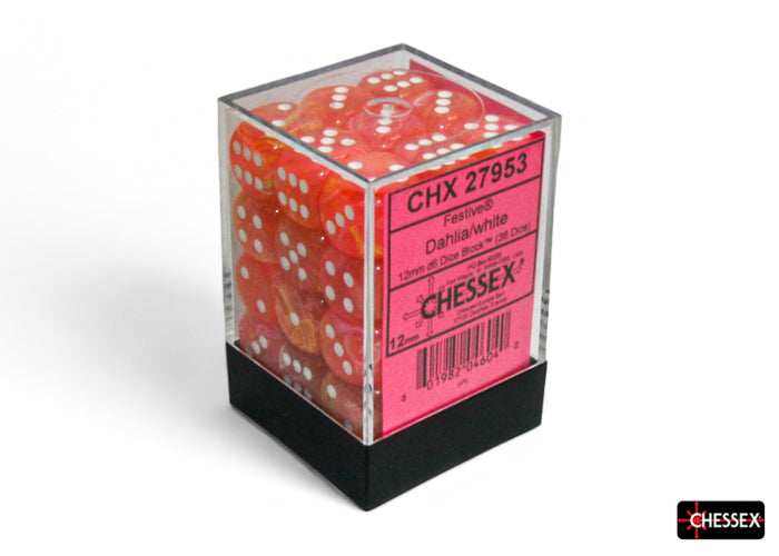 Chessex Signature 12mm D6 Dice Block (278AA)