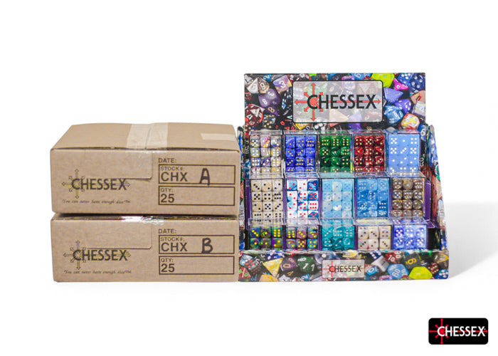 Chessex Classic 12mm D6 Dice Block (279AA)