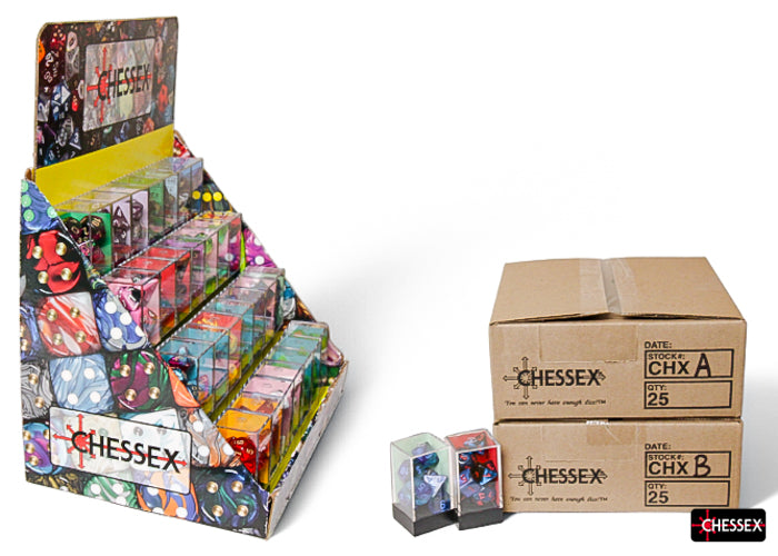 Chessex Gemini Polyhedral 7-Dice Sets (264AA)