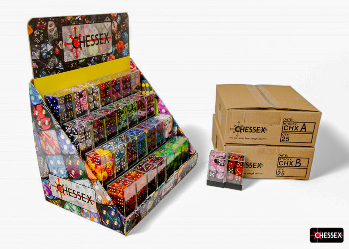 Chessex Gemini 16mm D6 Dice Blocks (266AA)