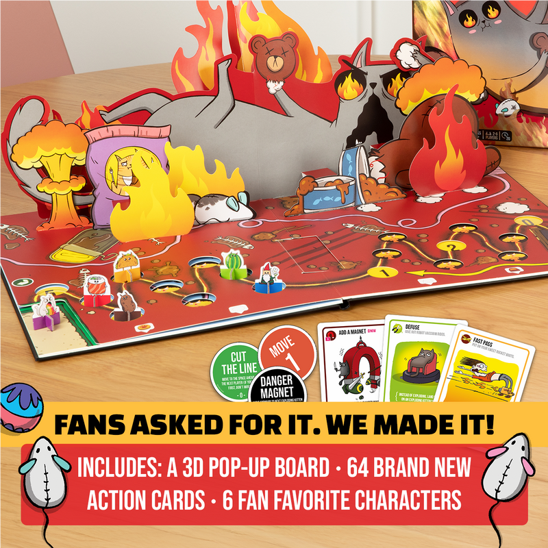 Exploding Kittens: The Board Game (Premium) EN