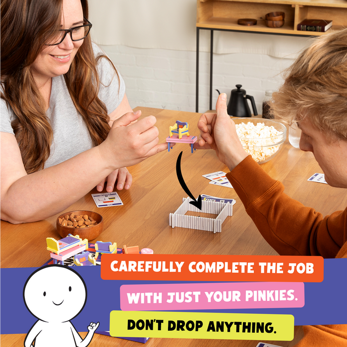 Exploding Kittens: Giants Moving Tiny Furniture EN