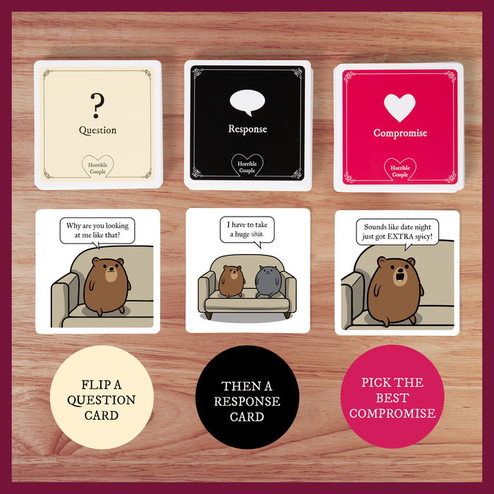 Exploding Kittens: Horrible Couple "Extra Horrible Edition"