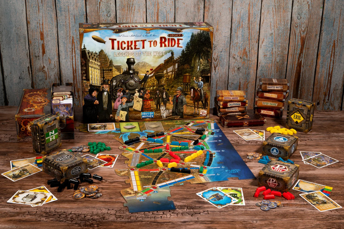 Days Of Wonder: Ticket to Ride Legacy "Legends of the West"