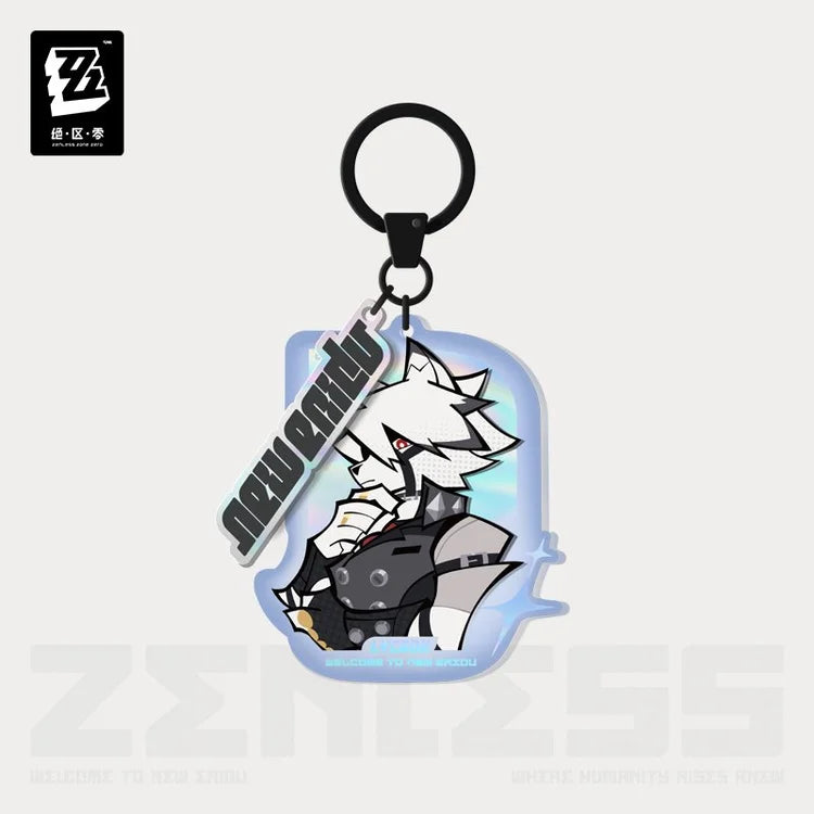 Zenless Zone Zero Victoria Housekeeping Co. Chibi Acrylic Keychain