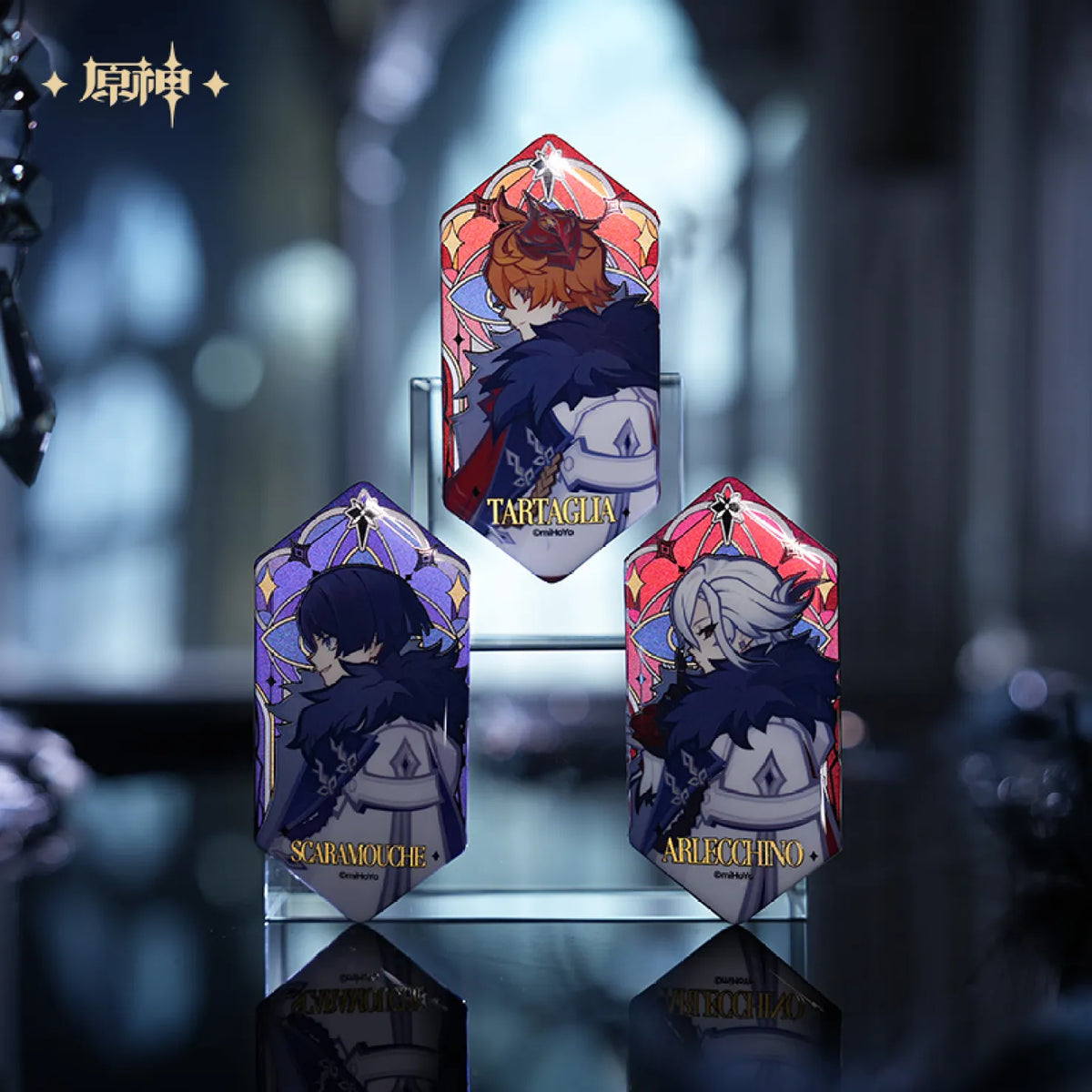 miHoYo Genshin Impact Frost & Flame Series Badge Blind Box