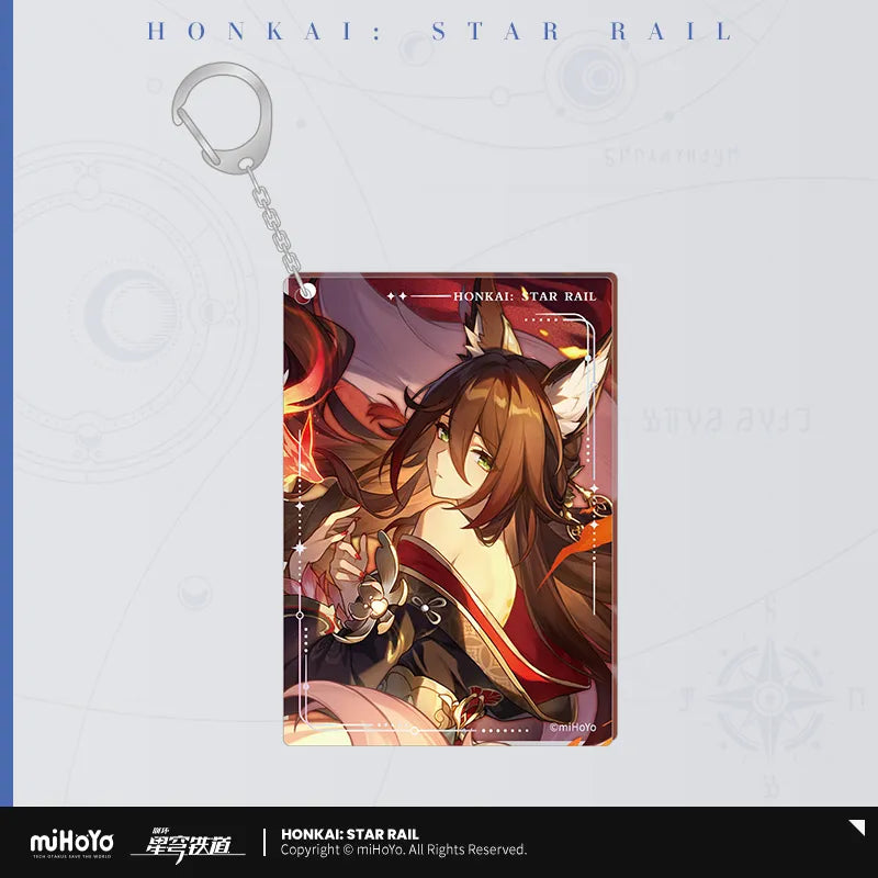 Honkai: Star Rail Light Cone Acrylic Keychain Series