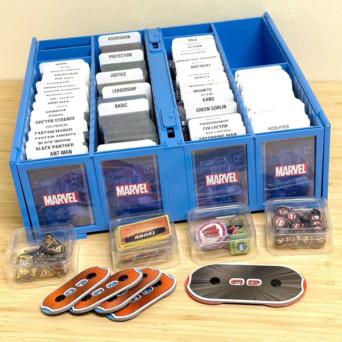BCW Collectible Card Bin-3200-BLUE (4each/case)