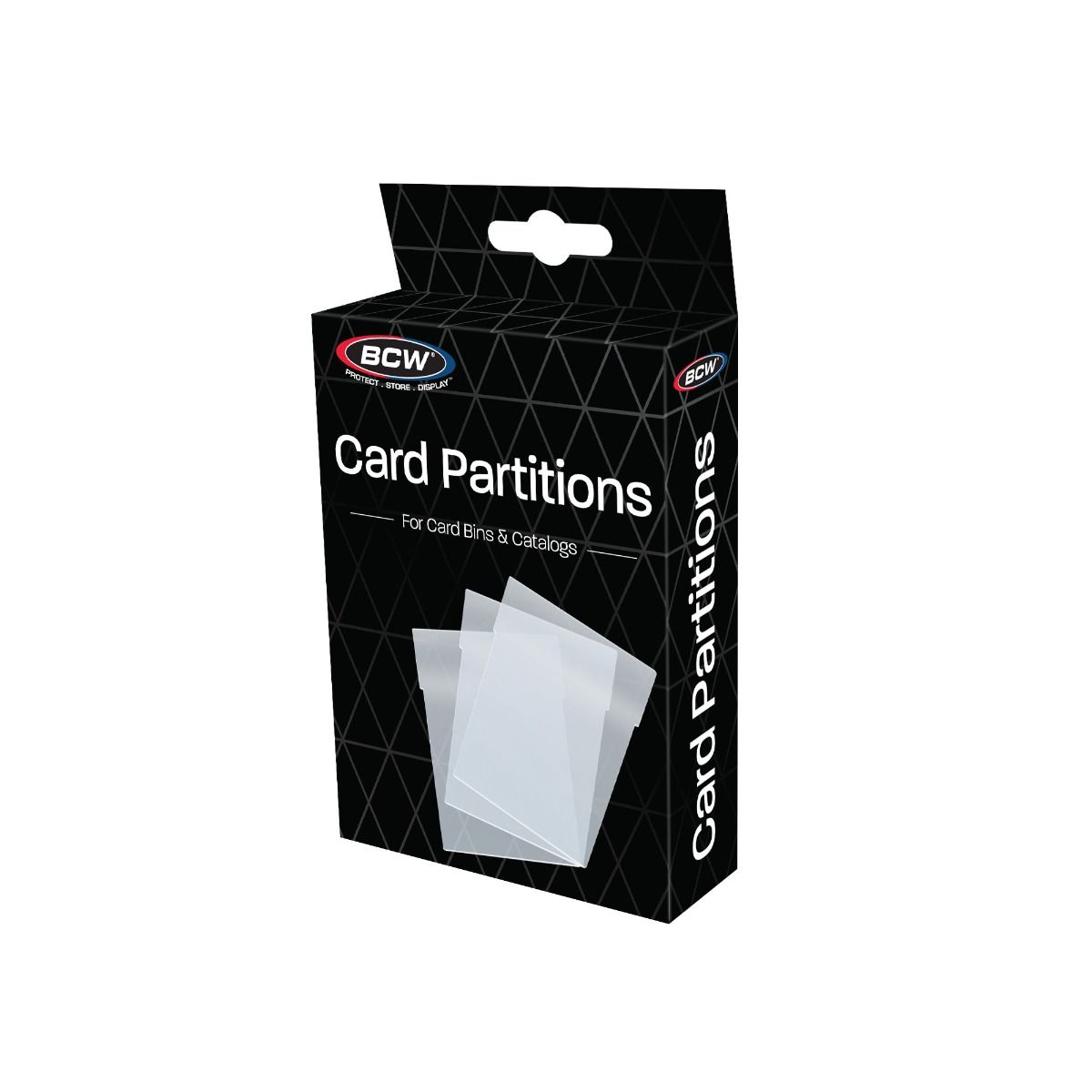 BCW Collectible Card Bin Partitions &quot;Clear&quot;