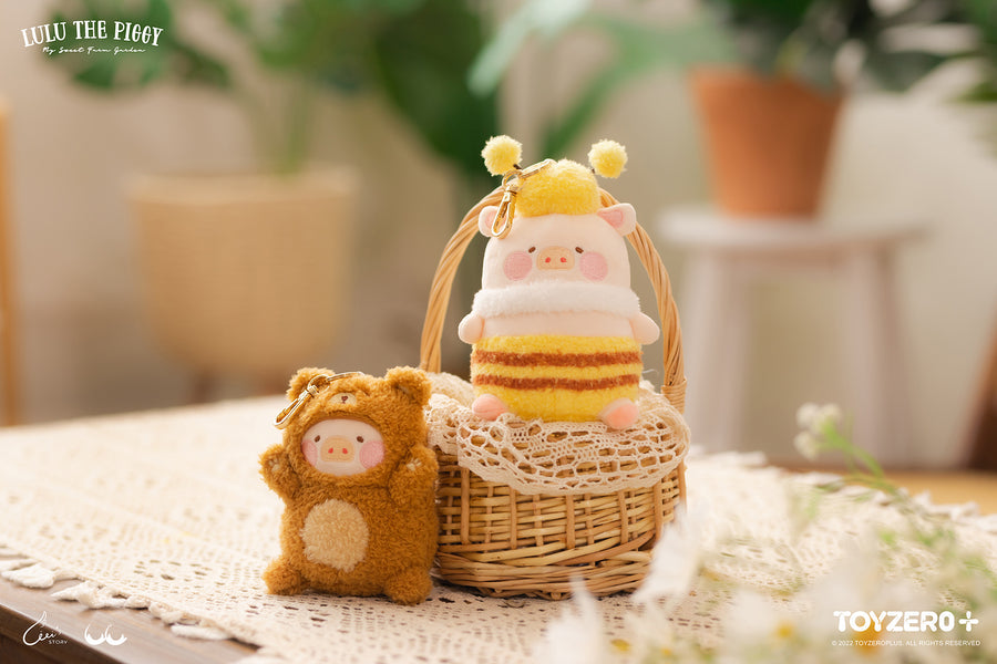 ToyZeroPlus x Lulu The Piggy Farmer - Plush Keychain (Bear)