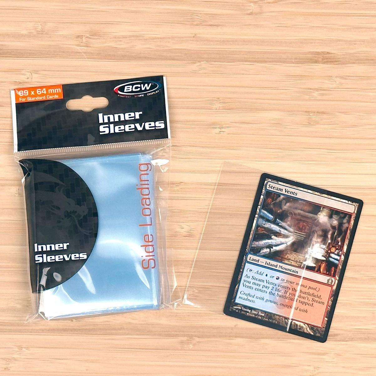1000 BCW Standard Card Sleeves - Clear Resealable Inner Sleeves For MTG, Pokemon, Gaming Cards (64x89mm) 1000 BCW Standard Card Sleeves - Clear Resealable Inner Sleeves For MTG, Pokemon, Gaming Cards (64x89mm)
