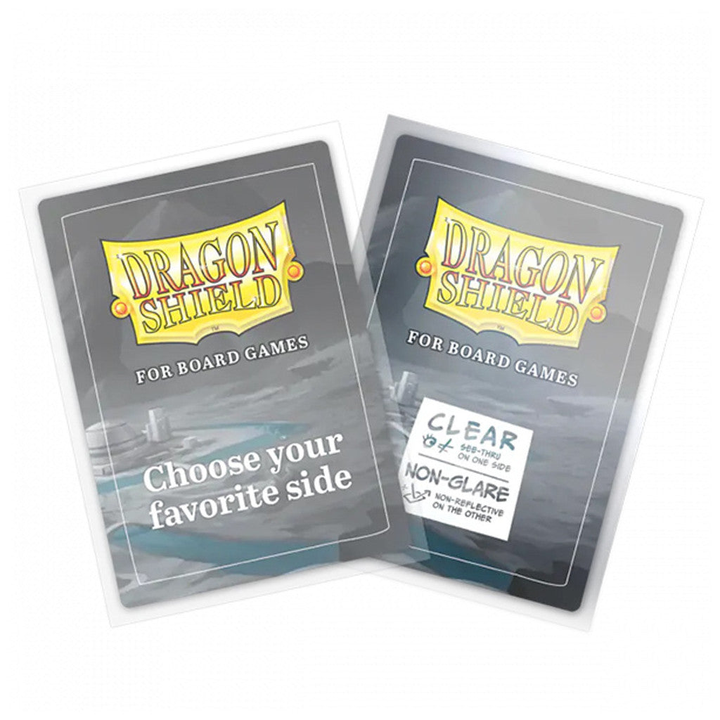 Dragon Shield Common Standard - Clear/Non-Glare - Board Game Sleeves
