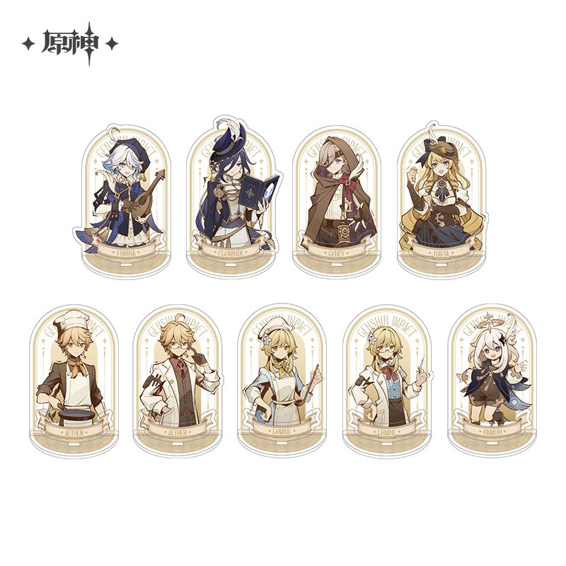 miHoYo Genshin Impact Shadow Hunting Acrylic Stand Series