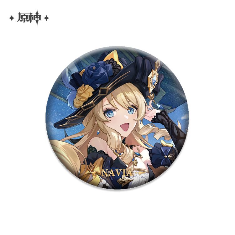 miHoYo Genshin Impact Character Theme Metal Badge Vol.4