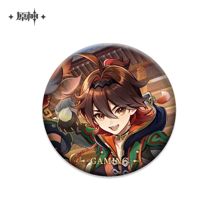 miHoYo Genshin Impact Character Theme Metal Badge Vol.4