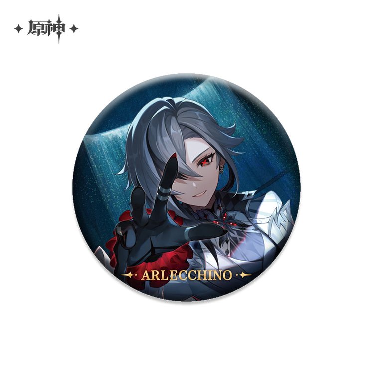 miHoYo Genshin Impact Character Theme Metal Badge Vol.4