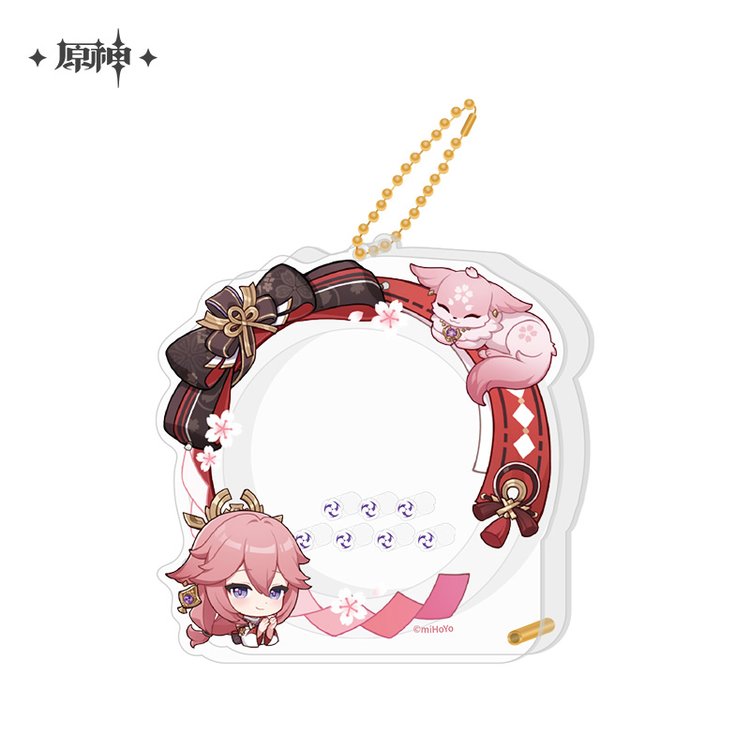 miHoYo Genshin Impact Avatar Frame: Acrylic Badge Case Vol. 2