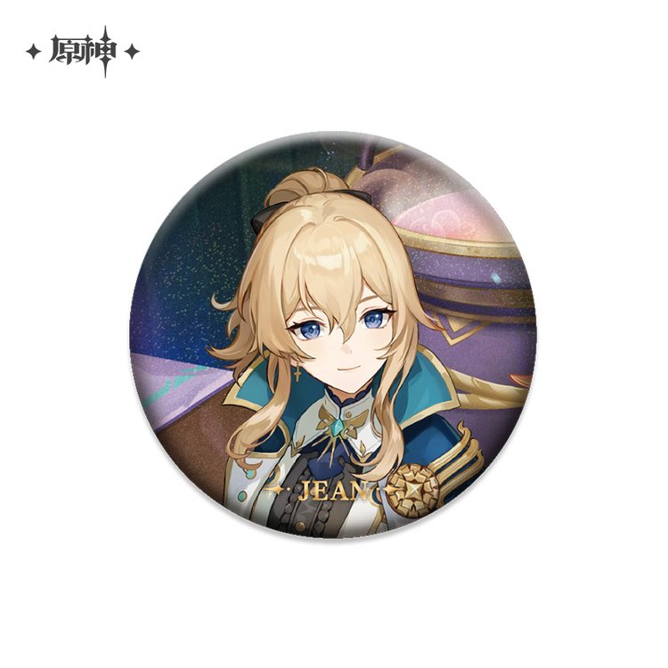 miHoYo Genshin Impact Character Theme Metal Badge Vol.4