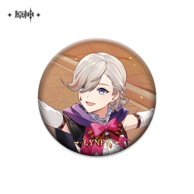 miHoYo Genshin Impact Character Theme Metal Badge Vol.4
