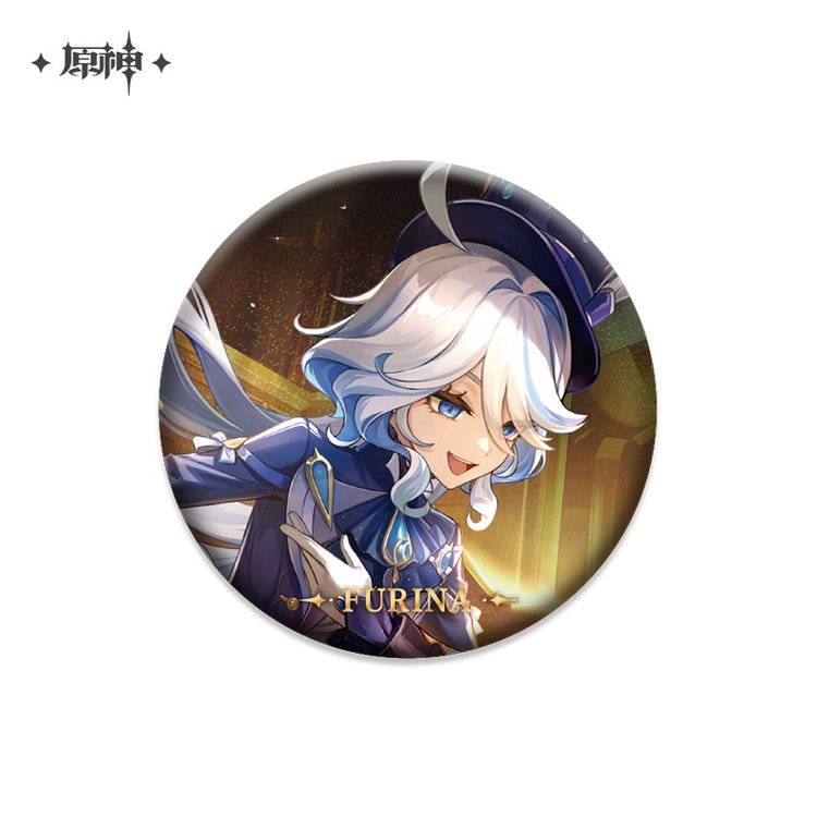 miHoYo Genshin Impact Character Theme Metal Badge Vol.4