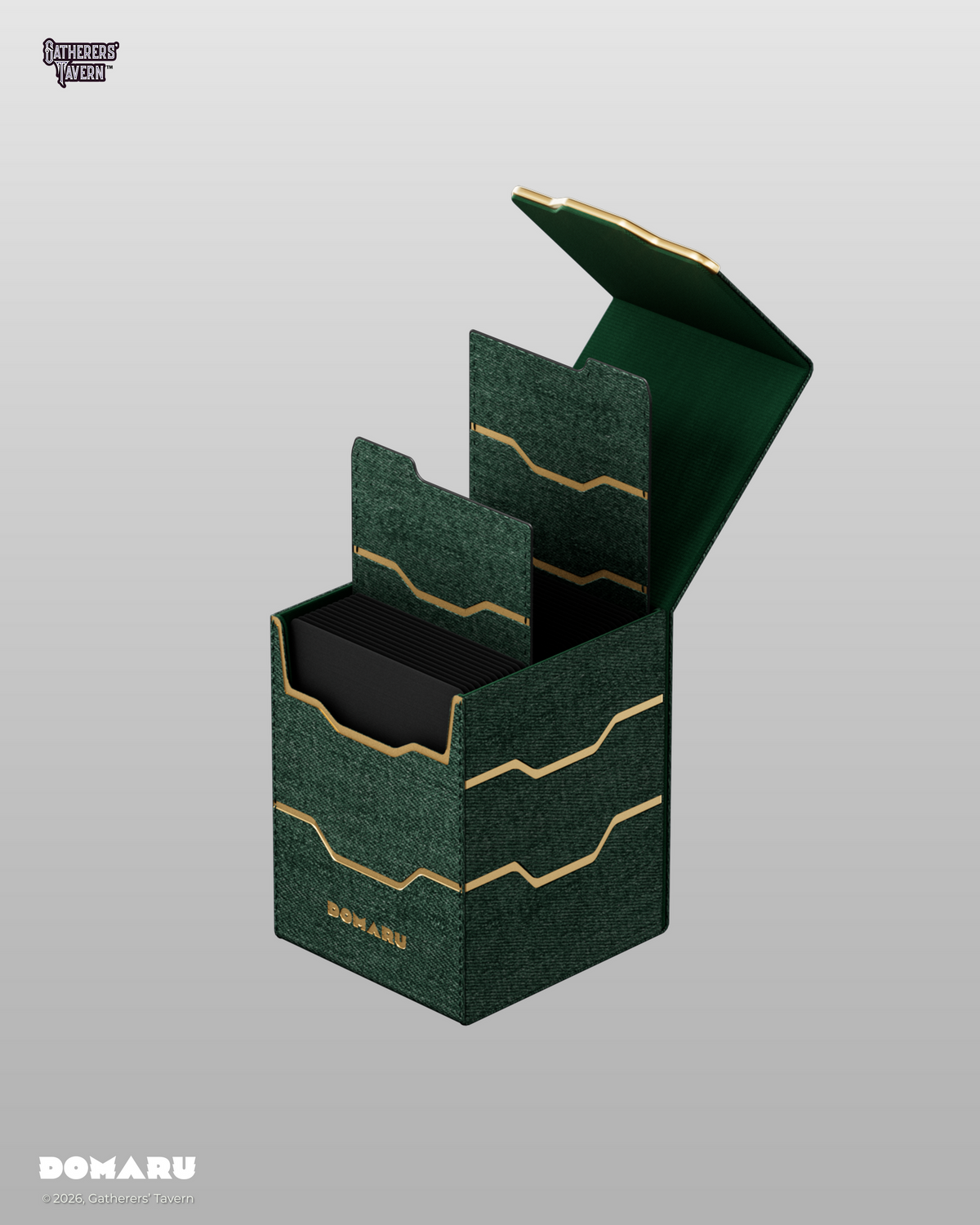 Gatherer's Tavern DOMARU Armory Collection Vertex 100+ Toploading Box