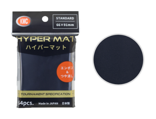 KMC Sleeve Card Barrier Standard Size "Hyper Mat" (New 2025)