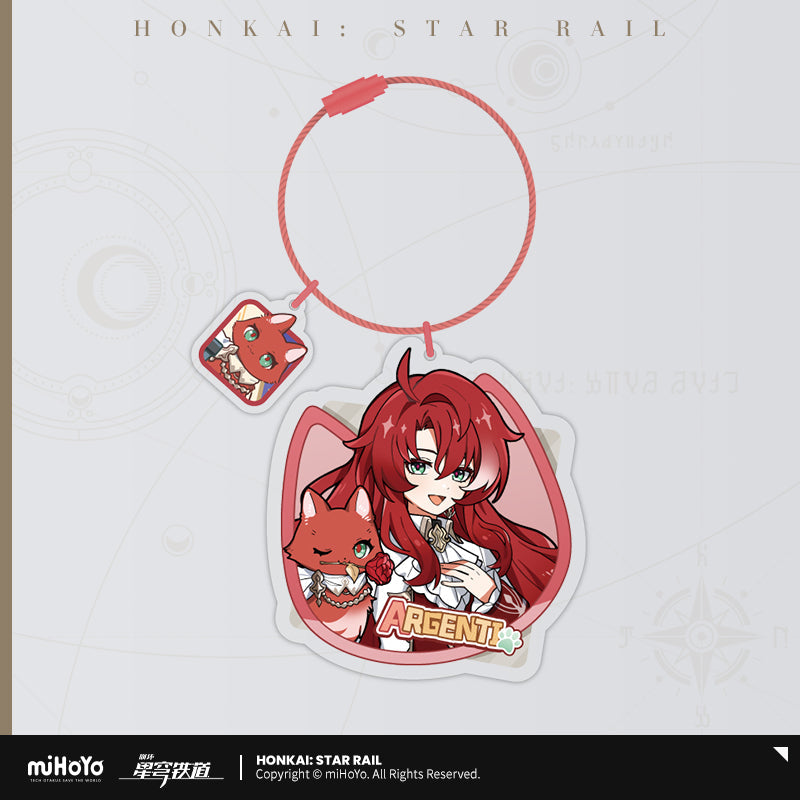 Honkai: Star Rail Little Kitty Acrylic Keychain