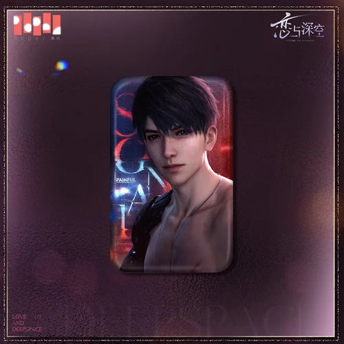 Love and Deepspace Gleaming Moments Series Rectangular Metal Pin