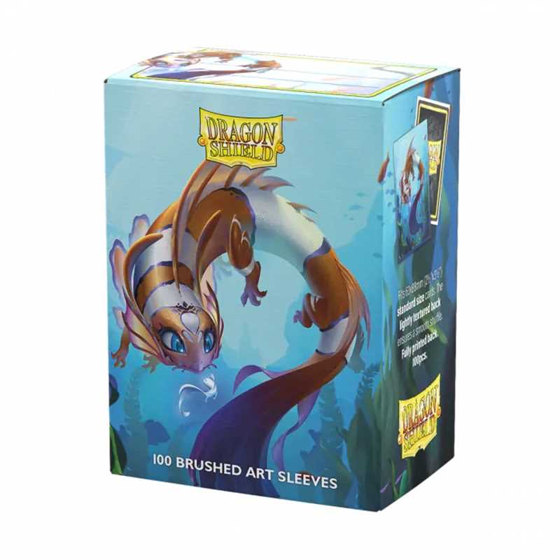Dragon Shield Sleeves Standard Size Brushed Art Sleeves 100 "The Cinderfin"