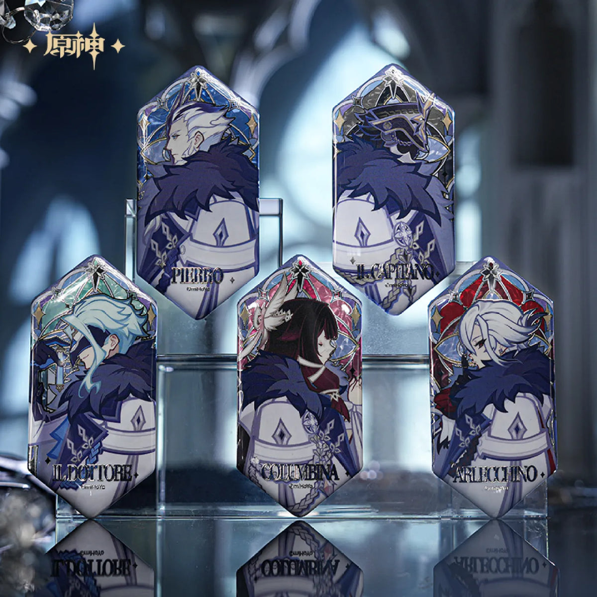 miHoYo Genshin Impact Frost & Flame Series Badge Blind Box