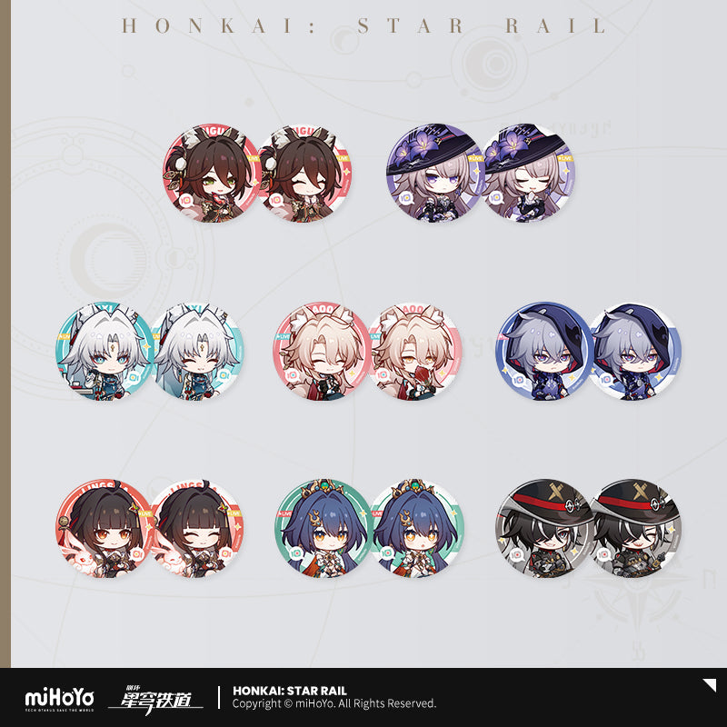 Honkai: Star Rail Owlbert’s Reception Room: Character Badge Set