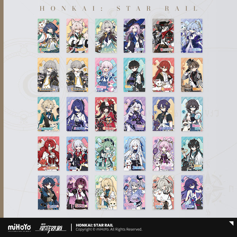 Honkai: Star Rail Kitty Series Collectible Card