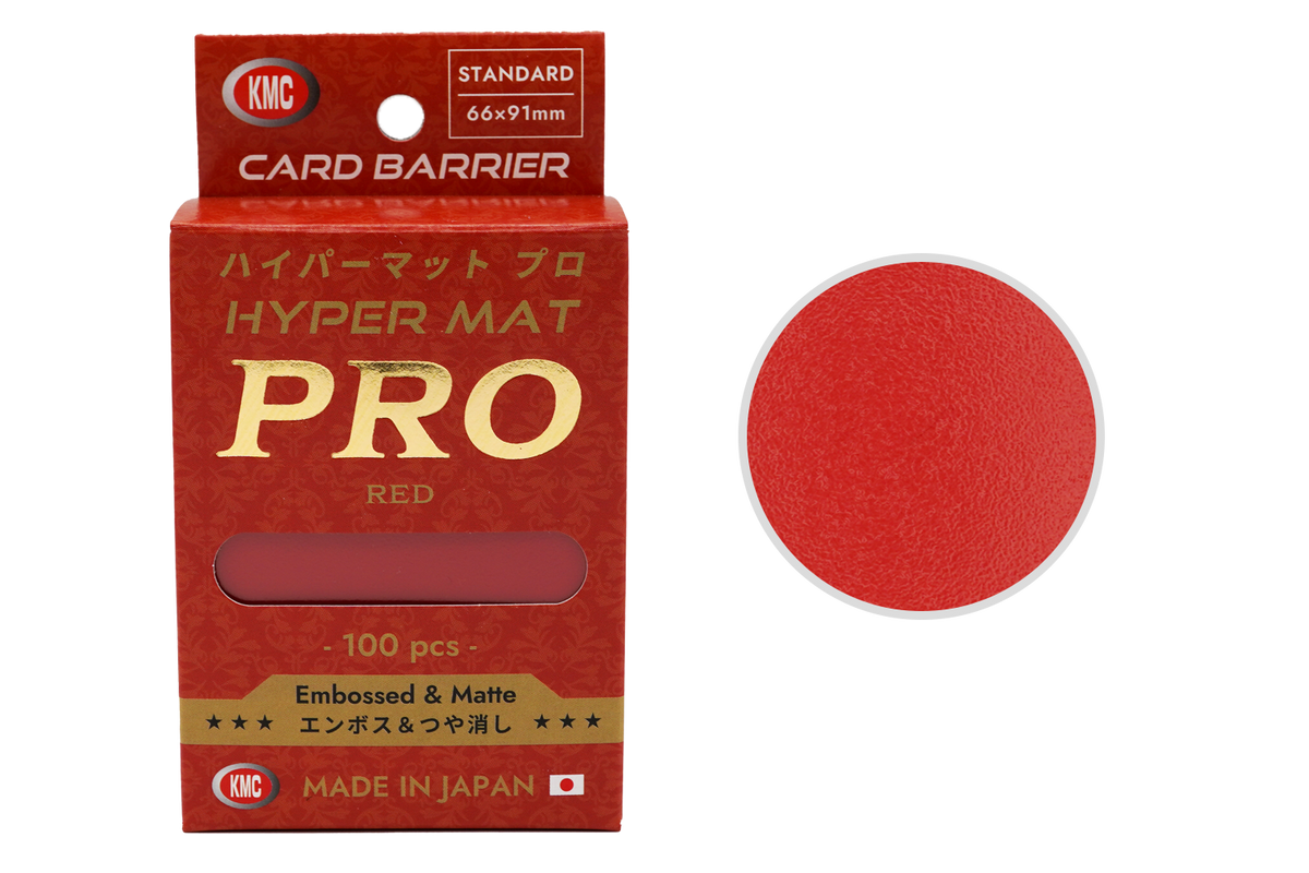 KMC Sleeve Card Barrier "HYPER MAT PRO" Series (100pcs)